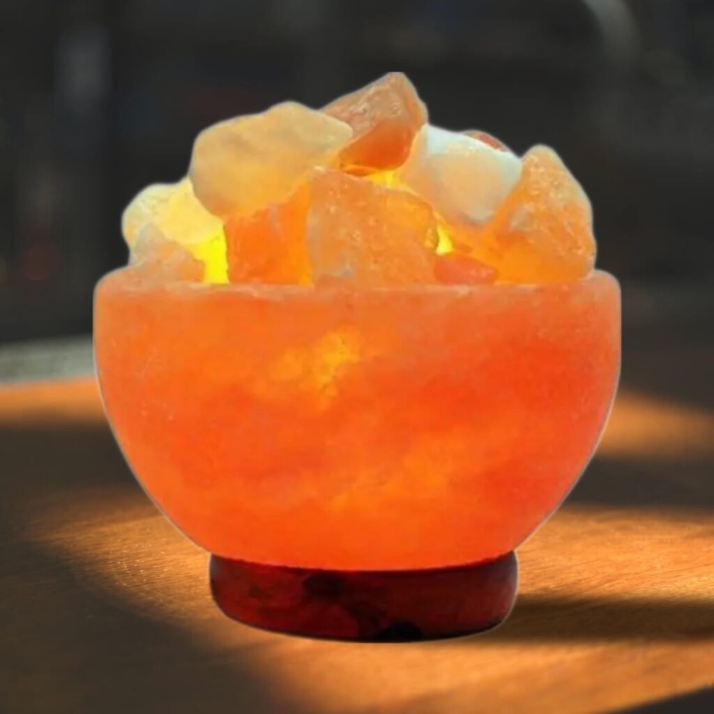 Himalayan Multi-Color USB Salt Bowl Lamp