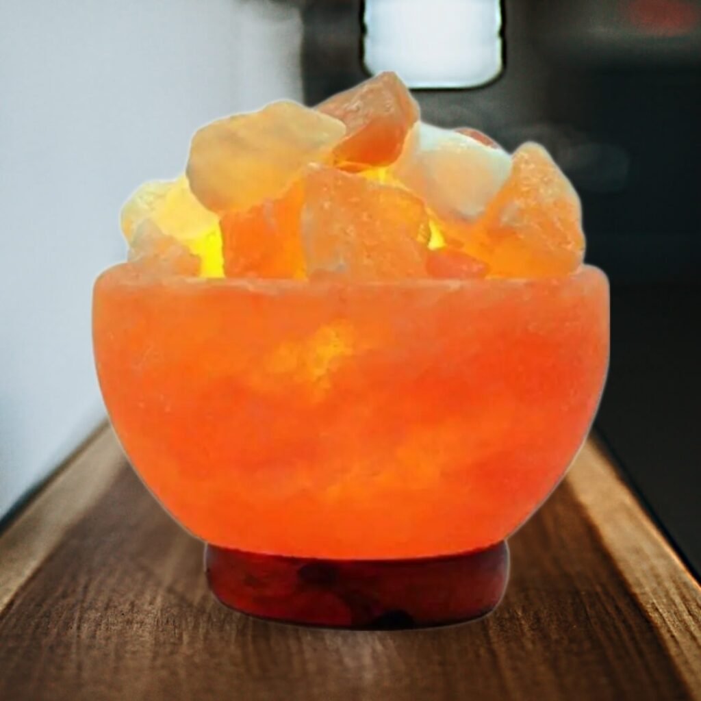 Himalayan Multi-Color USB Salt Bowl Lamp - Image 11