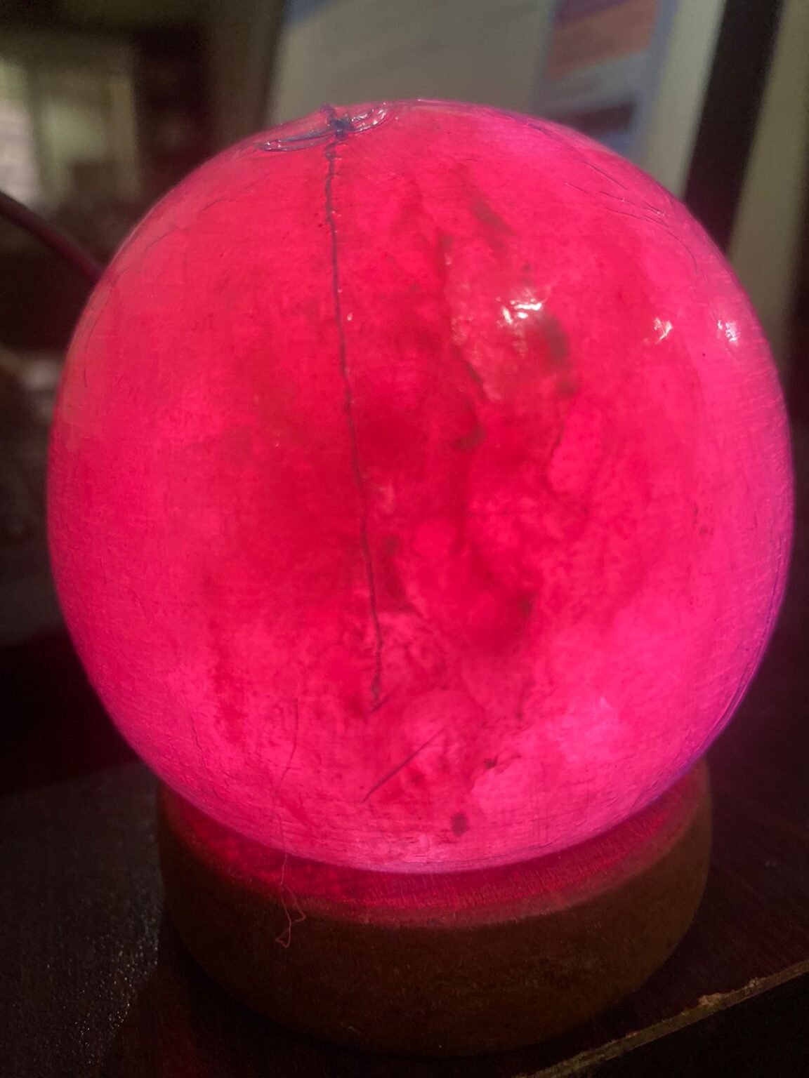 USB-Powered Multi-Color Himalayan Moon Lamp - Image 4