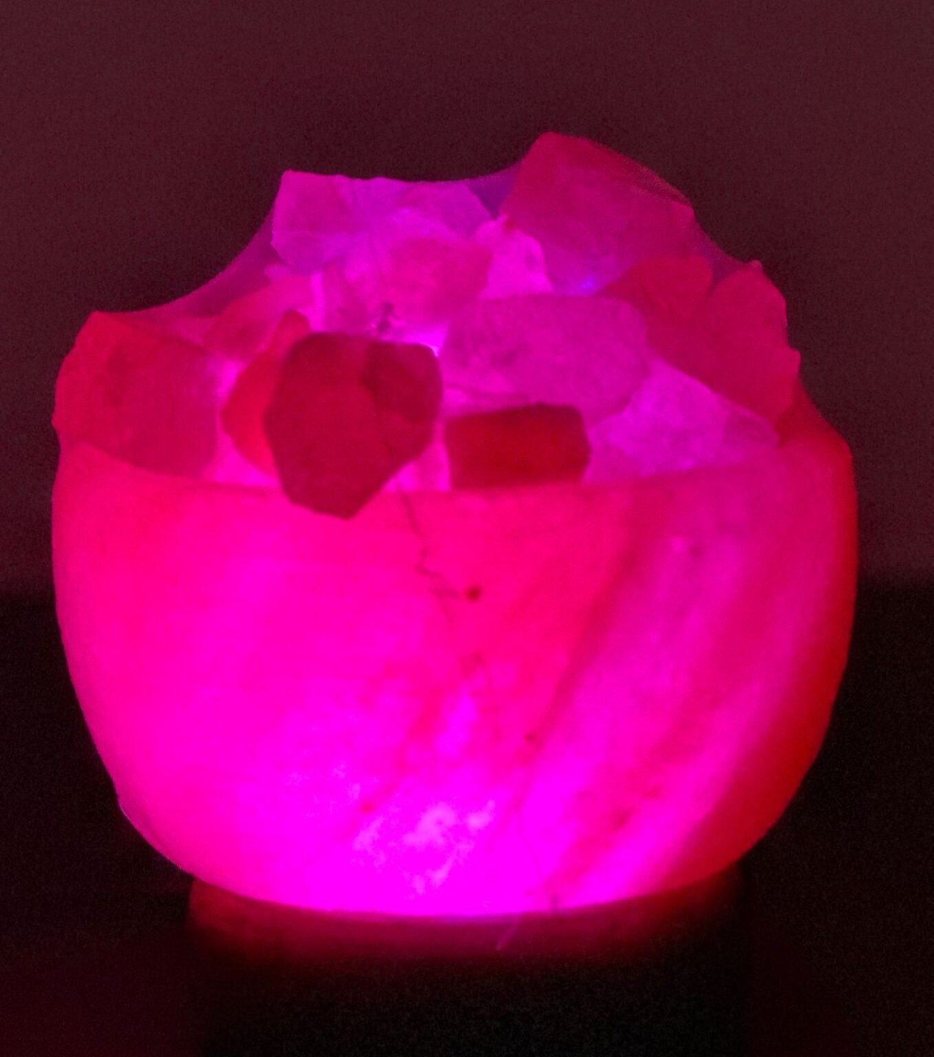 Himalayan Multi-Color USB Salt Bowl Lamp - Image 7