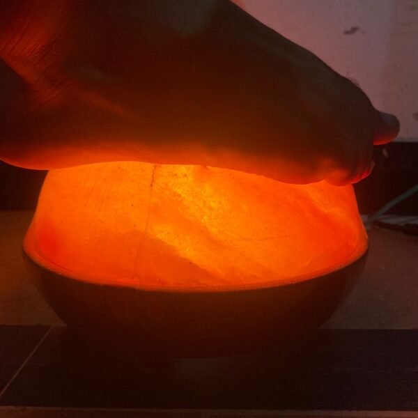 Salt Lamp Round Shape Massager - Multifunctional Purpose